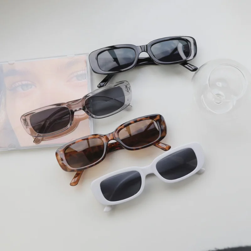 Luxury Zone - Lunettes de soleil vintage carrées pour
