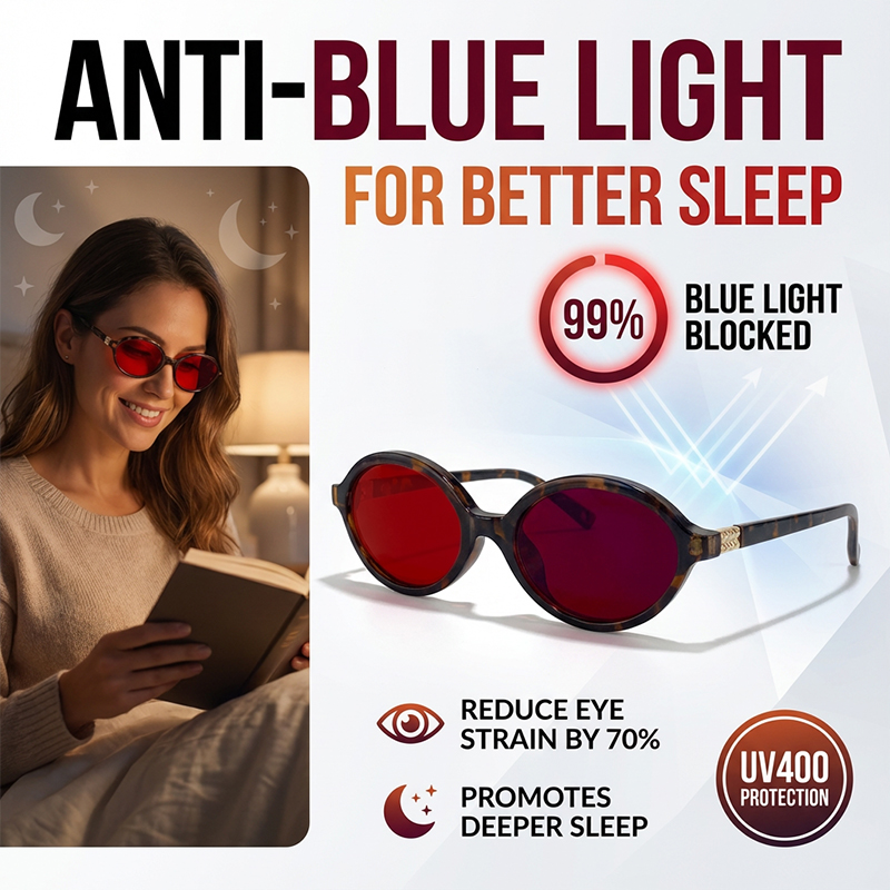 Luxury Zone - Lunettes anti-lumière bleue pour hommes et