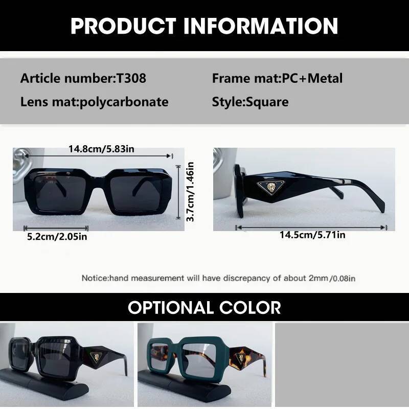 Lunettes de soleil carrées de  - Luxury Zone avis et prix