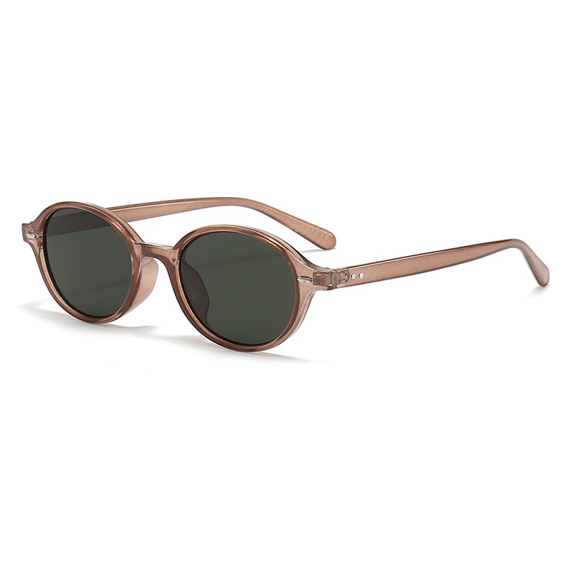 Lunettes de soleil rétro ovale - Luxury Zone avis et prix